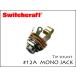 0SWITCHCRAFT переключатель craft монофонический * phone Jack Tip shunt #12A