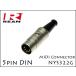 Neutrik REAN / NYS322G Neutrik 5pin MIDI DIN штекер Gold 
