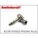 SWITCHCRAFT переключатель craft стерео * phone штекер L type 238