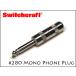 0SWITCHCRAFT switch craft monaural * phone plug #280