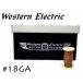  ограниченное количество!! Western Electric 18GA одиночный продается куском 1m~we Stan электрический 
