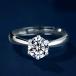 �����O �w�� ���f�B�[�X 1.0ct ���A�T�i�C�g �z���C�g�f�[ �v���[���g �����w�� 9�� 10�� 11�� 12�� 13�� 14�� 1�J���b�g �t���[�T�C�Y ���� �֘A�摜1