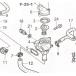 CBR1000RR(SC57) номер кузова SC57-1099999 до (2004 год модели до )u-ta- temp re коричневый - сенсор & шайба map средний (18 номер &21 номер ) 37870-MBG-003 90454-MC7-000