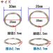 �X�e�����X�� ������ 2�d�����O �L�[�����O �O�a 30mm 35mm ���a 2.5mm ���^ 2�d�J�� �J���� �p�[�c ���^�L�[�����O �֘A�摜1