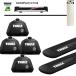 THULE ����ꥢset MITSUBISHI Airtrek Sportgear  CU2W CU4W# RR�� th710410 th7112B th7325 STWH13 ��