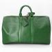 LOUIS VUITTON Louis * Vuitton epi ключ poru45 сумка "Boston bag" bo Rene o зеленый зеленый epi кожа унисекс путешествие сумка M42974