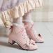 シューズ レディース LOLITA 可愛い ロリータ靴 ストラップ メイド靴 女の子 快適  パンプス ロリータシューズ お嬢様 ゴスロリ靴