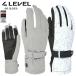  snow перчатка перчатка женский LEVEL Revell 5 палец женский лыжи сноуборд winter [3366WG]