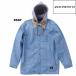 [JFJ98701A]JACK FROST13 COACH JKT Jack f Lost one s Lee зимняя одежда панель одежда Onyone (ONYONE) унисекс Street мужской 
