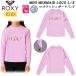  Rush Guard длинный рукав ROXY Roxy MINI MERMAID LOGO L/S Mini русалка Logo Kids Youth девушки UV cut скорость .[TLY231107]