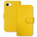 iPhone16e iPhone 16e смартфон кейс ( желтый ) блокнот type PU кожа одноцветный кейс ширина открытие карта место хранения покрытие 