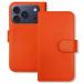 iPhone 17 Pro iPhone 17 Pro смартфон кейс ( orange ) блокнот type PU кожа одноцветный кейс ширина открытие карта место хранения покрытие 