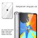ipad кейс покрытие iPad Pro mini5 10.2 12.9 11 7.9 2020 2019 прозрачный прозрачный тонкий легкий TPU ударопрочный ударная абсорбция iPad Mini простой модный симпатичный 