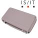 izitoIS/IT телячья кожа маленький Smart cell сумка серый новый товар стандартный товар обычная цена 22,000 иен Smart бумажник легкий телячья кожа клатч ручная сумочка 