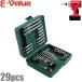 E-Value �r�b�g�Z�b�g �C���p�N�g�r�b�g�Z�b�g �� �\�P�b�g�Z�b�g 1/4 BS-4 29PCS �Z�p �h���C�o�[�r�b�g �H��Z�b�g �c�[���Z�b�g