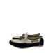 LANVIN en Bleu* deck shoes /24.5cm/WHT/ кожа //
