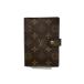 LOUIS VUITTON* Agenda PM_ монограмма * парусина /--/BRW/ общий рисунок / мужской 