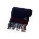 BEAMS* muffler / шерсть / многоцветный / мужской /NVY×RED×GRY