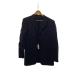 Paul Smith* костюм /L/ шерсть /BLK/ полоса /PS-702/ плечо накладка иметь 