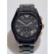 EMPORIO ARMANI* кварц наручные часы / аналог / нержавеющая сталь /BLK/BLK/AR-1410