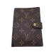 LOUIS VUITTON* Agenda PM_ монограмма _BRW/ кожа /BRW/ общий рисунок / мужской 