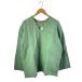 MILITARY* tops /48/linen/GRN/ одноцветный 