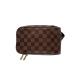 LOUIS VUITTON* Geronimo s_ Damier *eben/PVC/BRW