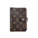 LOUIS VUITTON* Agenda PM_ монограмма * парусина /PVC/BRW/ общий рисунок / мужской 