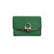 Salvatore Ferragamo*GANCINI CLIP/ футляр для карточек / кожа /GRN/ одноцветный / женский /750119