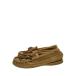 CHAMULA* деталь мокасины / deck shoes /US7/BRW/ замша //