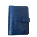 LOUIS VUITTON* Agenda PM_ epi / кожа /BLU/ одноцветный / мужской //