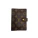 LOUIS VUITTON* Agenda PM_ монограмма * парусина / кожа /BRW/ женский //