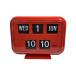 TWEMCO* clock / analogue /RED/QD-35