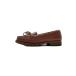 RALPH LAUREN* deck shoes /22.5cm/BRW/ кожа //