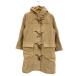 OLD ENGLAND* полупальто "даффл коут" / шерсть / бежевый 
