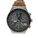 SWATCH* самозаводящиеся часы наручные часы / аналог / кожа /WHT/CML/ разряженная батарея //