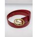 GUCCI* Inter locking / ремень /75*30/RED/ женский 