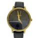 NIXON* кварц наручные часы / аналог / кожа /BLK/BLK/16H