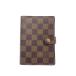 LOUIS VUITTON* Agenda PM_ Damier *eben/--/BRW/ мужской //