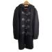 HYSTERIC GLAMOUR* полупальто "даффл коут" /--/ шерсть /BLK/ одноцветный 