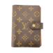 LOUIS VUITTON* Agenda PM_ монограмма * парусина /PVC/BRW/ общий рисунок / мужской 