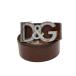 DOLCE&amp;GABBANA* ремень / кожа /BRW/ одноцветный / мужской //