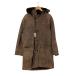 Made in Italy*SHEARLING/ мутон / Италия производства / полупальто "даффл коут" /--/ кожа ягненка /BRW/ одноцветный 