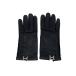 HERMES* перчатки /SUZE:6 1/2/ кожа /BLK/ женский 