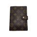 LOUIS VUITTON* Agenda PM_ монограмма _BRW/--/BRW/ женский 