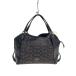 COACH* ручная сумочка / кожа / черный / общий рисунок /57934