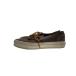 VANS* deck shoes /27.5cm/ Brown / кожа /VN000EBTDMV/OTW