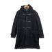UNITED ARROWS &amp; SONS*DB/CLOTH DUFFLE COAT/ полупальто "даффл коут" /M/ шерсть /BLK/5525-699-0362//