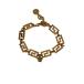 VERSACE* серый ka любитель /mete.-sa/ браслет / металлизированный / Gold / мужской 