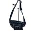 Supreme*20SS/ сумка-пояс / хлопок /GRY/ полоса /Woven Stripe Waist Bag//